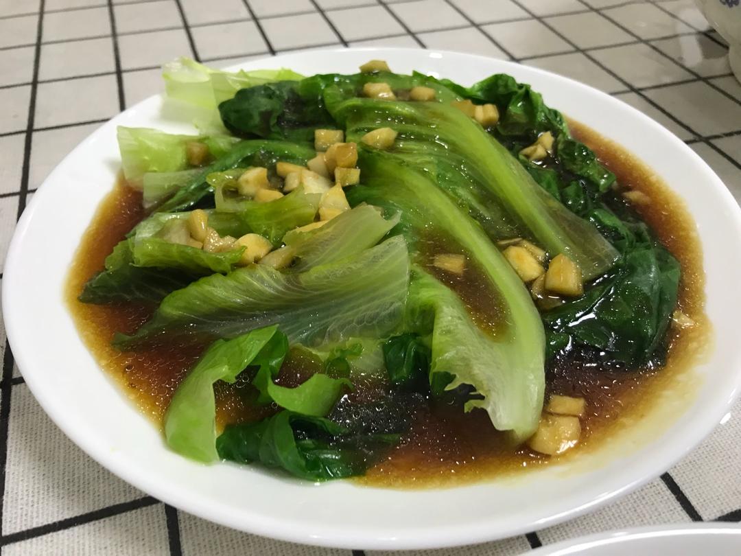 家常菜 蚝油生菜