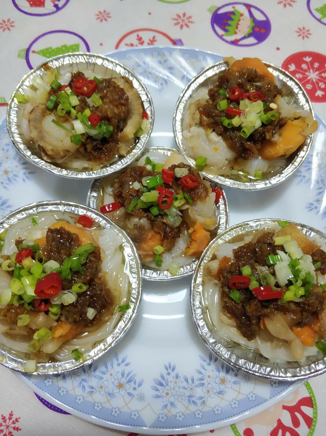 蒜蓉粉丝烤扇贝