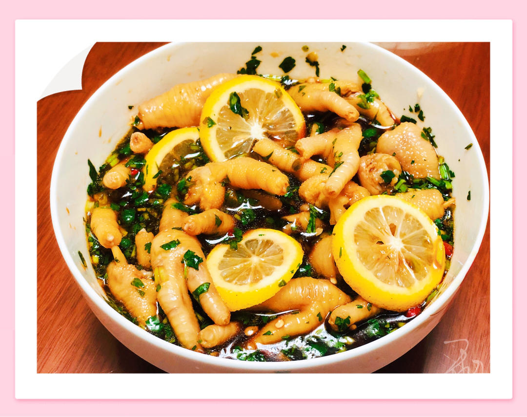 超好吃的🍋酸辣凤爪