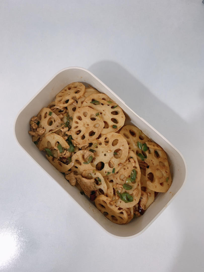 莲藕炒肉片
