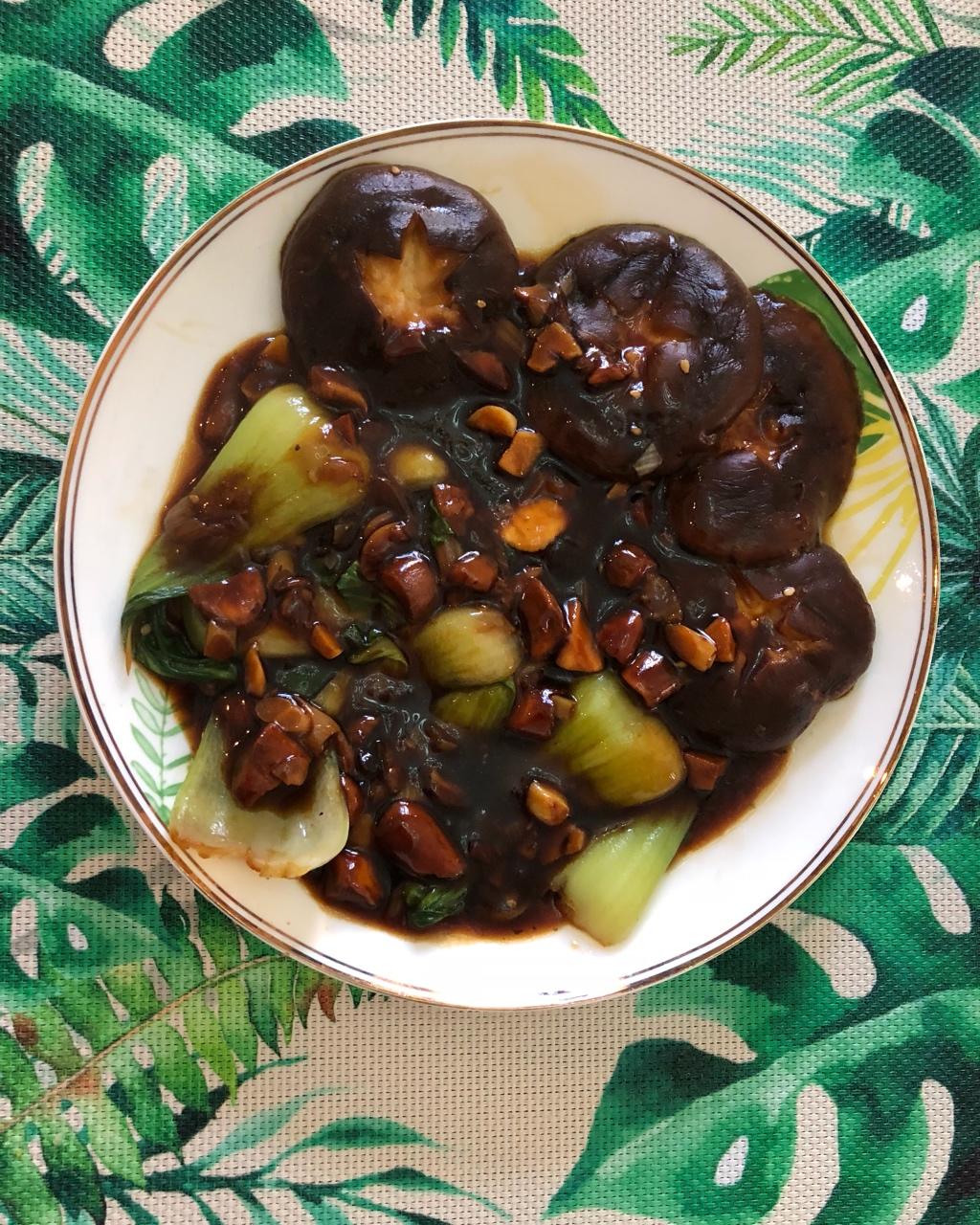 蚝油香菇小油菜