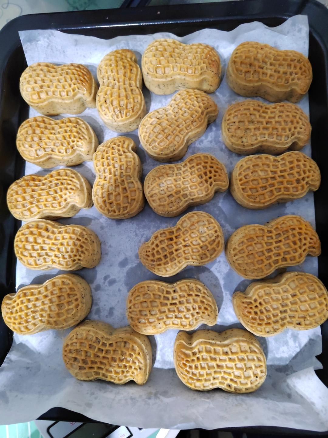 好事（柿）发（花）生🥜—广式伯爵红茶花生月饼