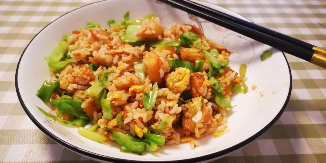 首创——油条炒饭