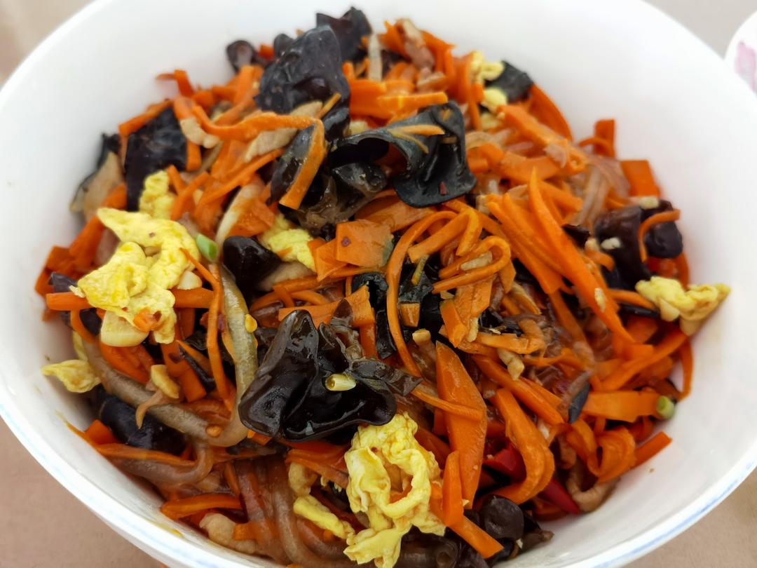 下饭菜鱼香鸡蛋