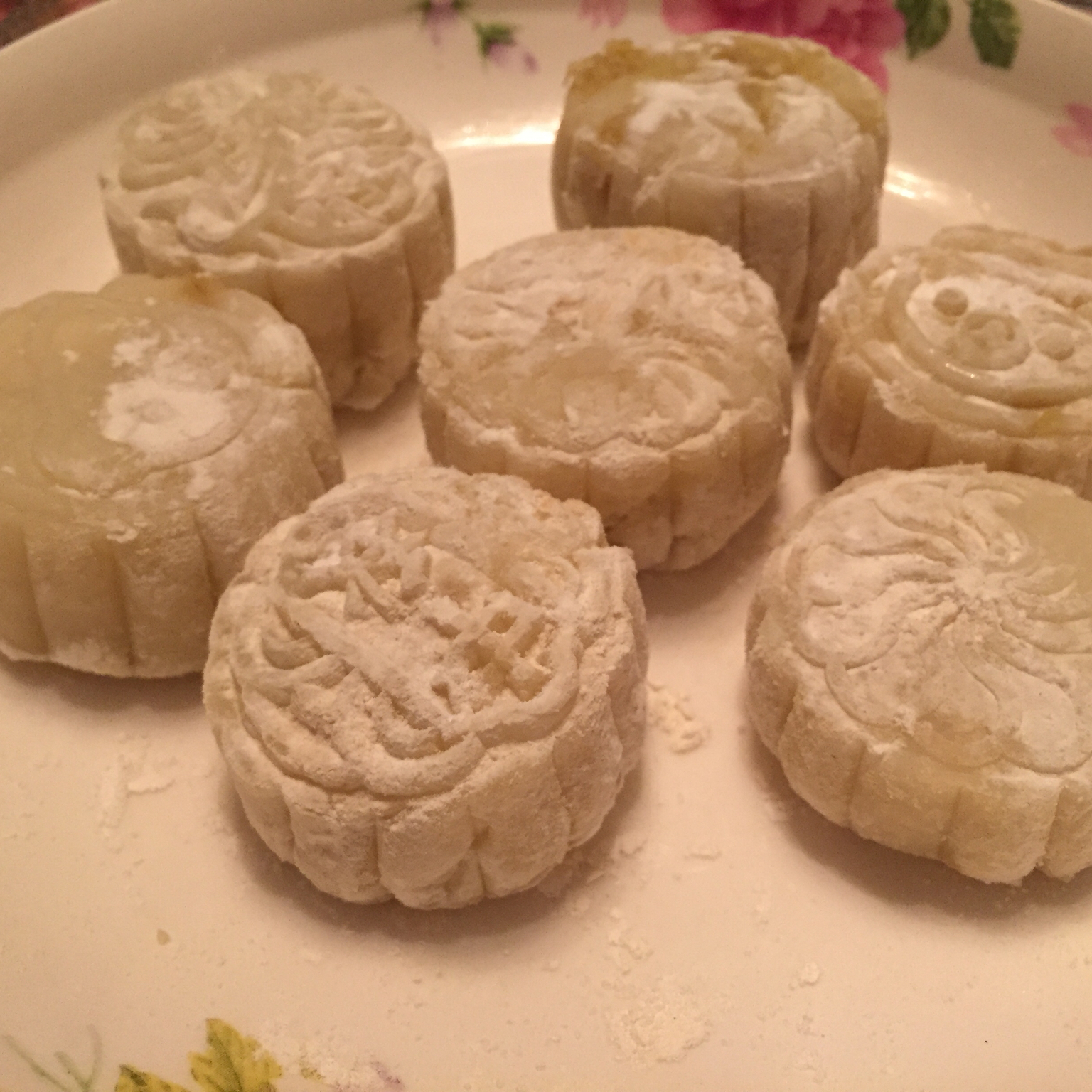 《Tinrry下午茶》冰皮月饼（奶黄馅）