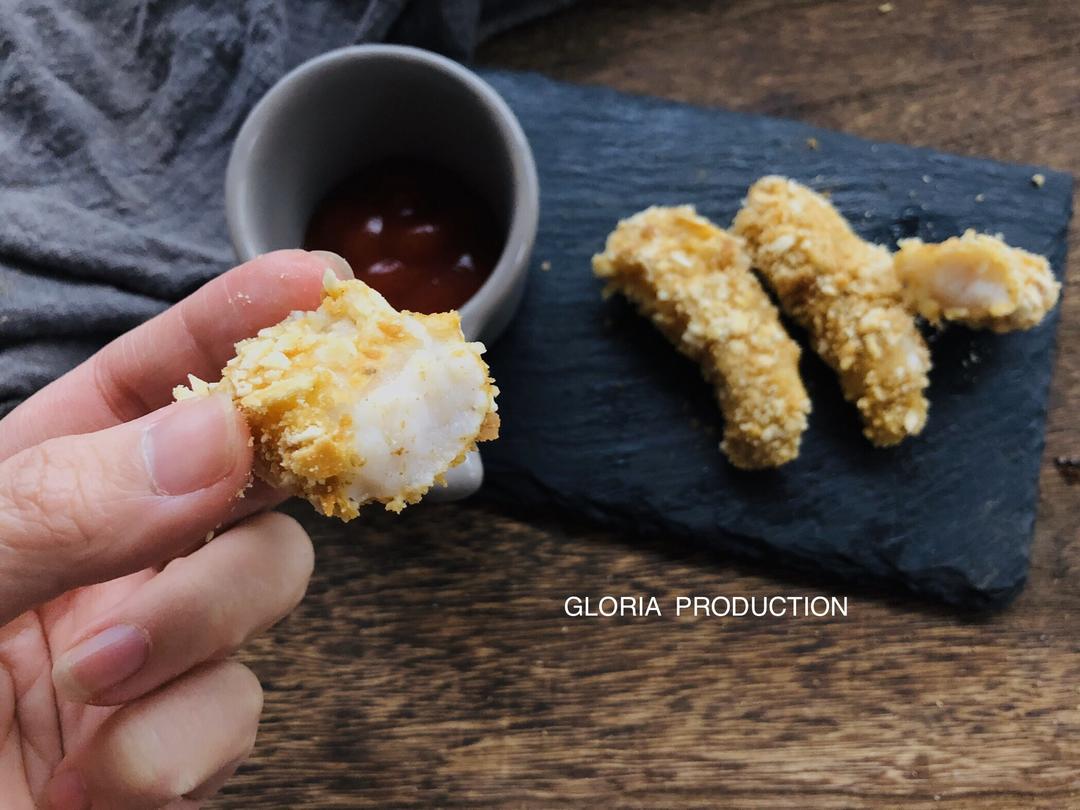 快手菜 烤箱版
｜炸龙利鱼条｜的做法