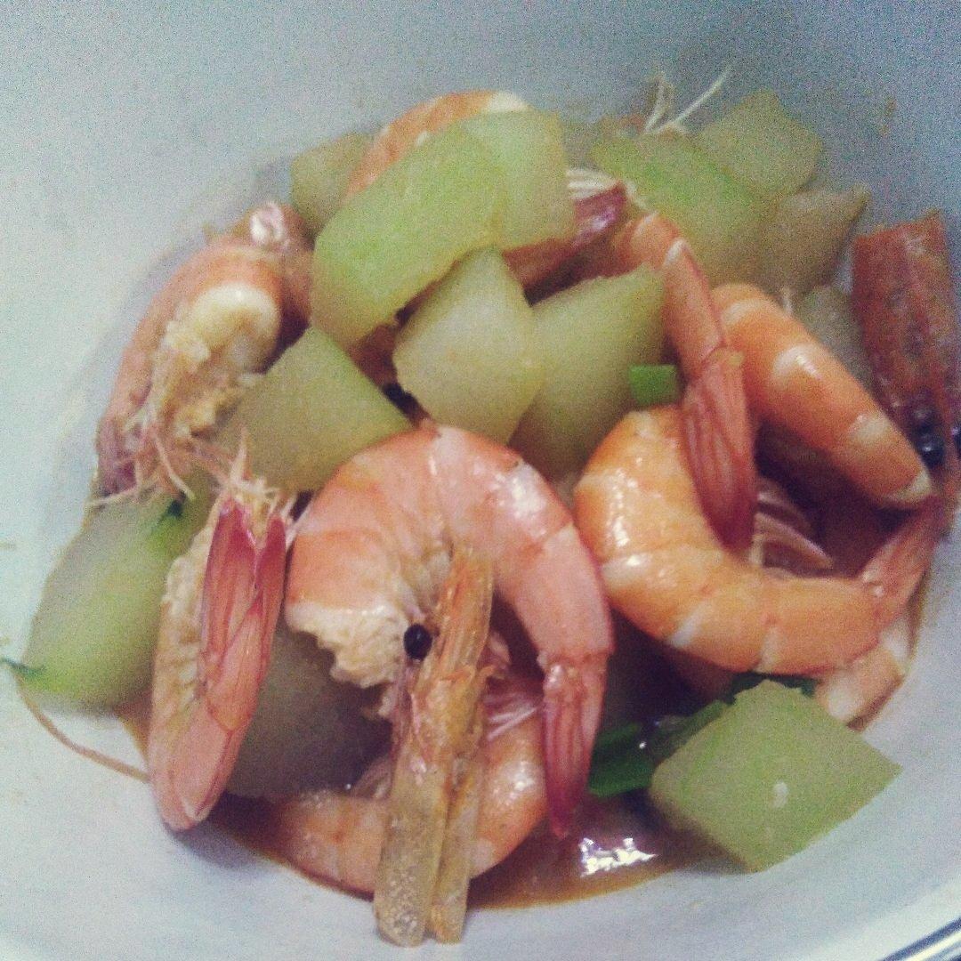 鲜虾炖冬瓜