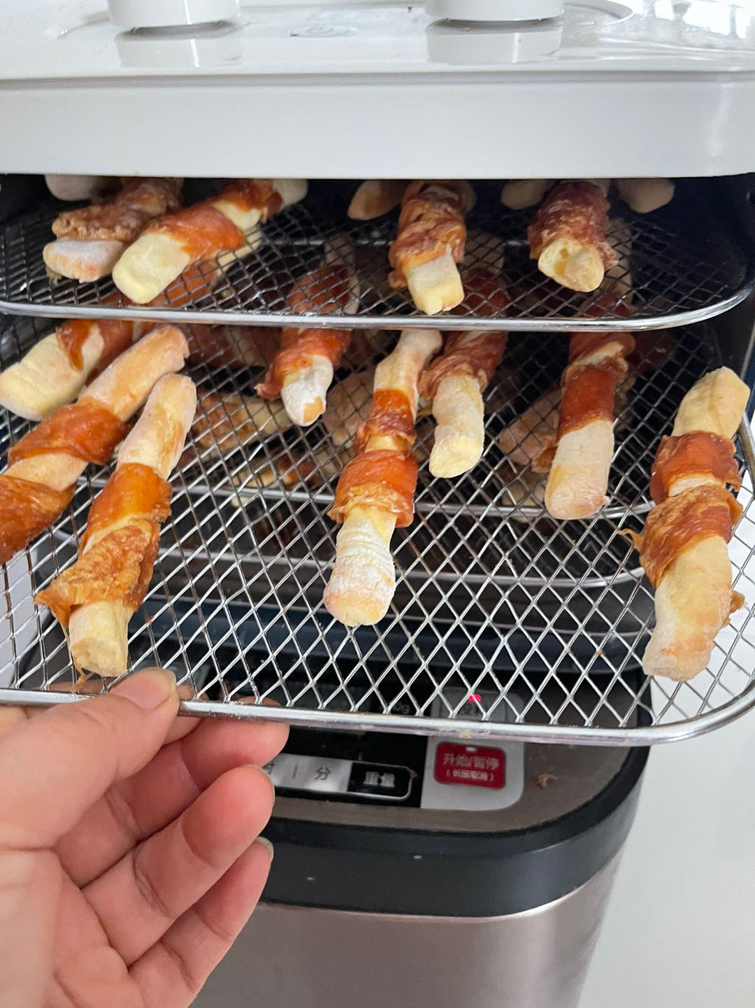 自制无添加剂狗狗磨牙棒宠物零食