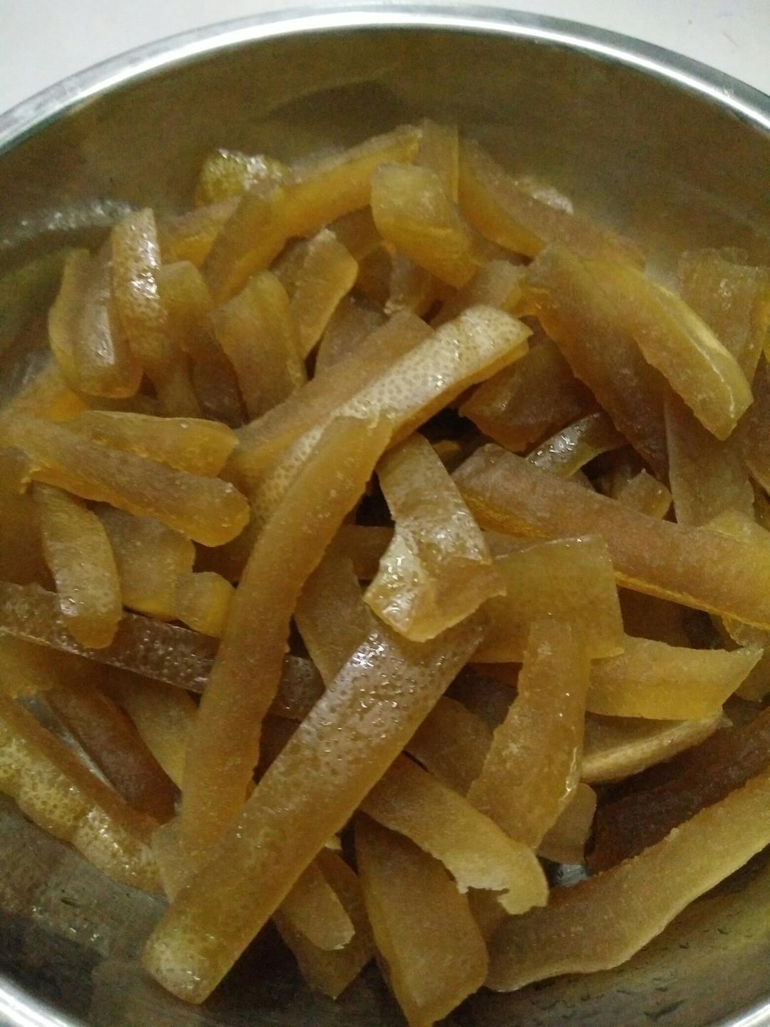 超简单的柚子糖