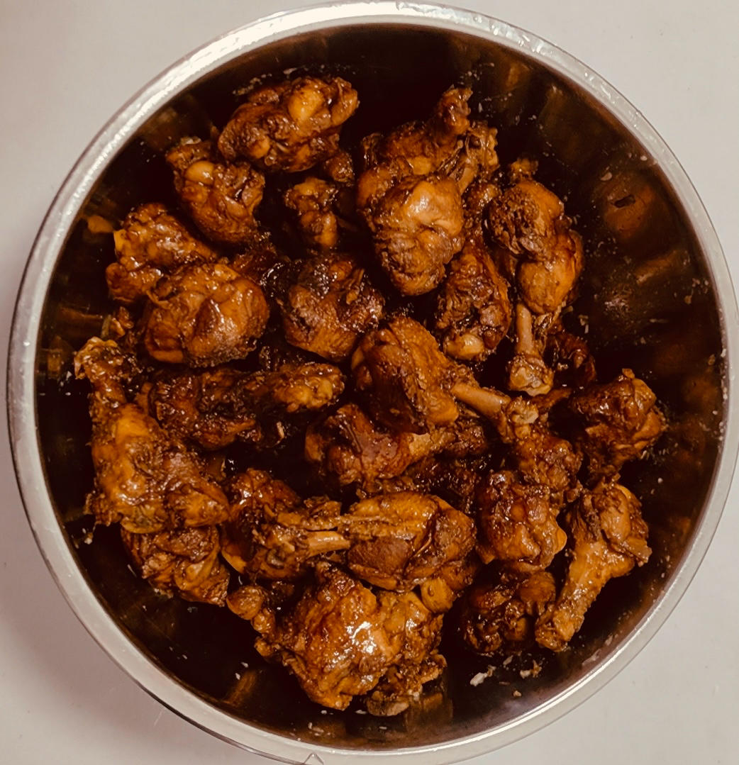 好吃到舔手指的「蒜香蜜汁鸡翅根」👍