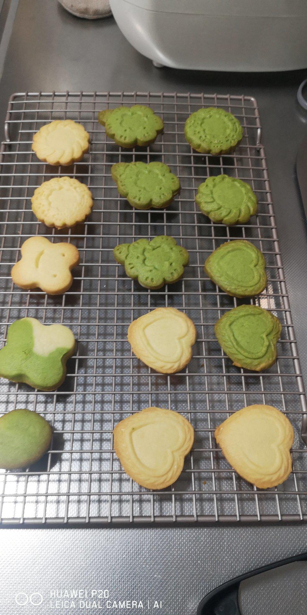 可爱纽扣饼干
