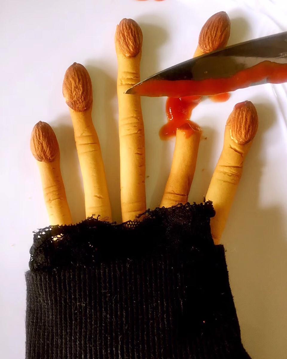 【万圣节】万圣节女巫手指饼干—美的T7-L382B智烤大师