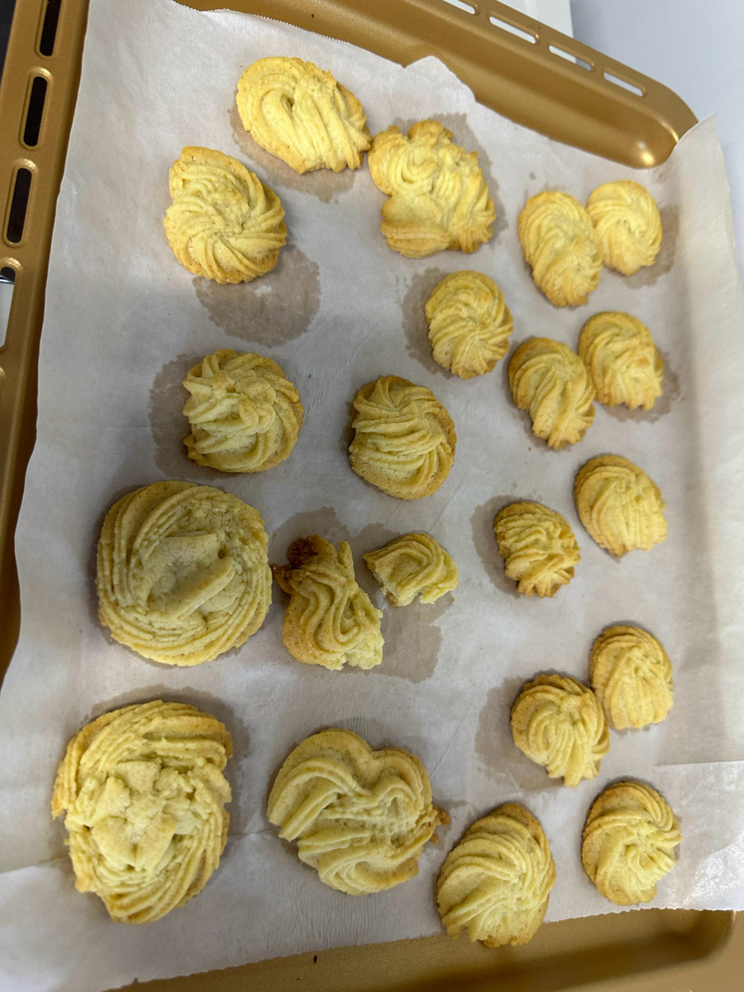 香浓酥脆的维也纳曲奇『纹路清晰』