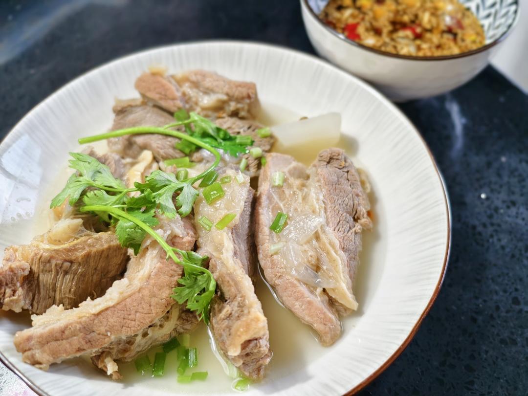 😋简单又美味！清炖牛肋条，吃货必尝！