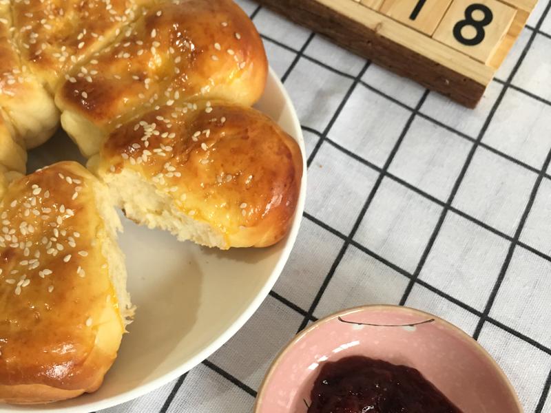 纯奶手撕吐司的做法 步骤1