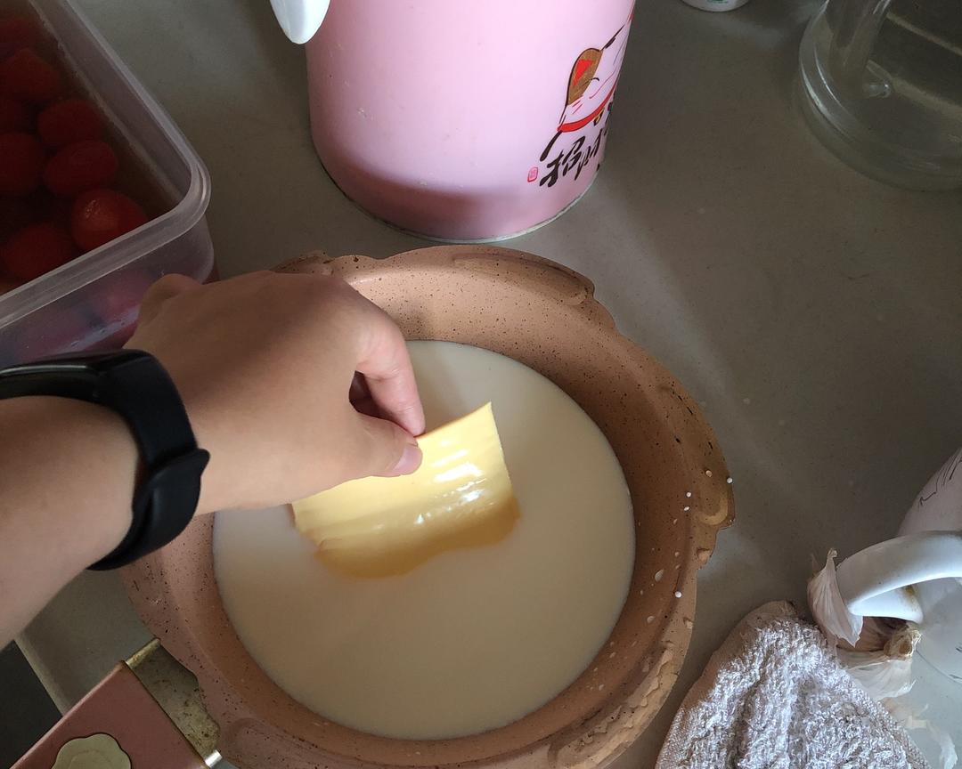 纯奶手撕吐司的做法 步骤1