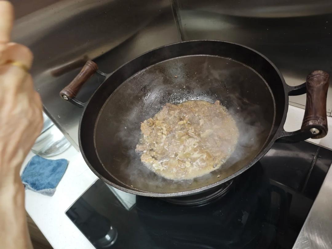 熟牛肉、无牛肉汤版牛肉面的做法