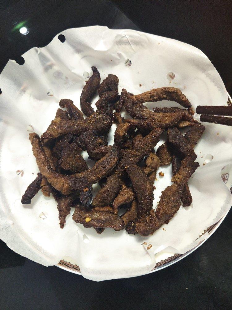 不硬的牛肉干（空气炸锅）