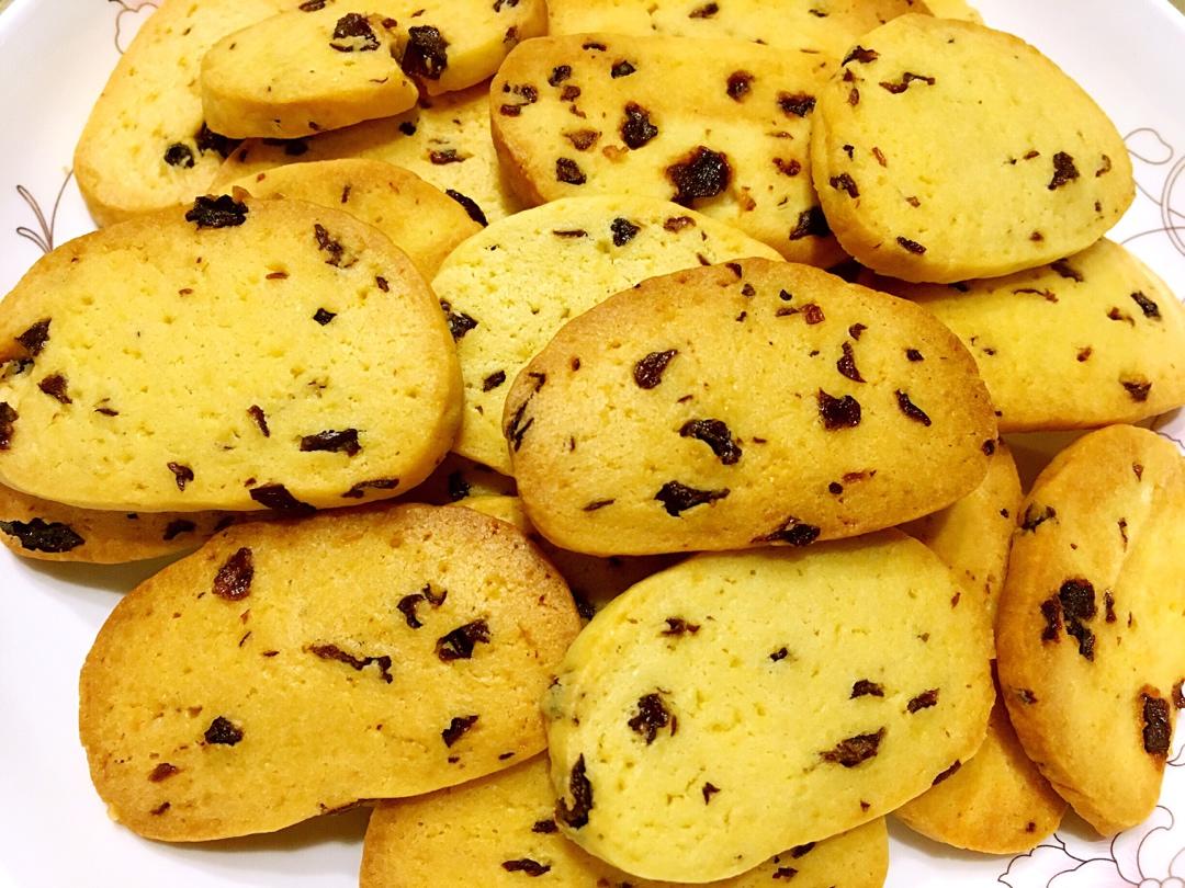 蔓越莓饼干——少油少糖中筋面粉