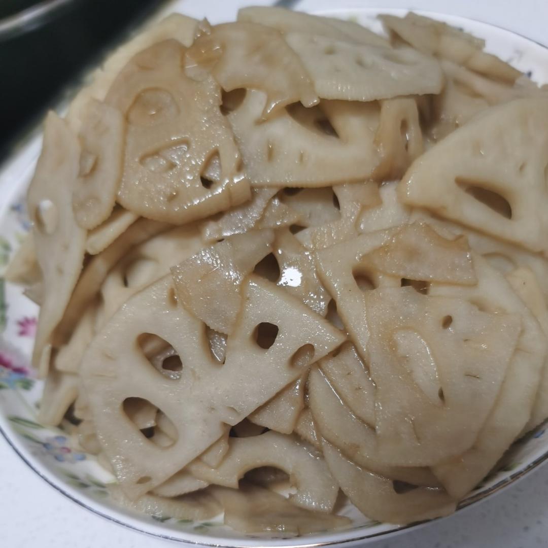 酸甜可口糖醋藕片