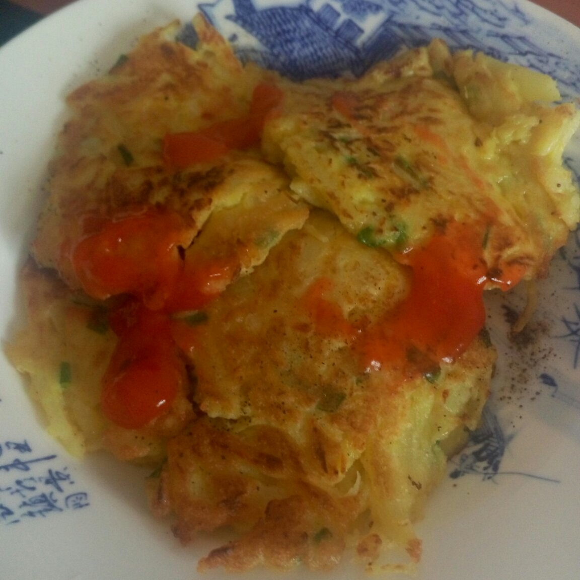 鸡蛋土豆饼