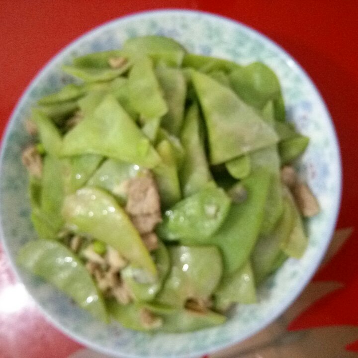 扁豆炒肉