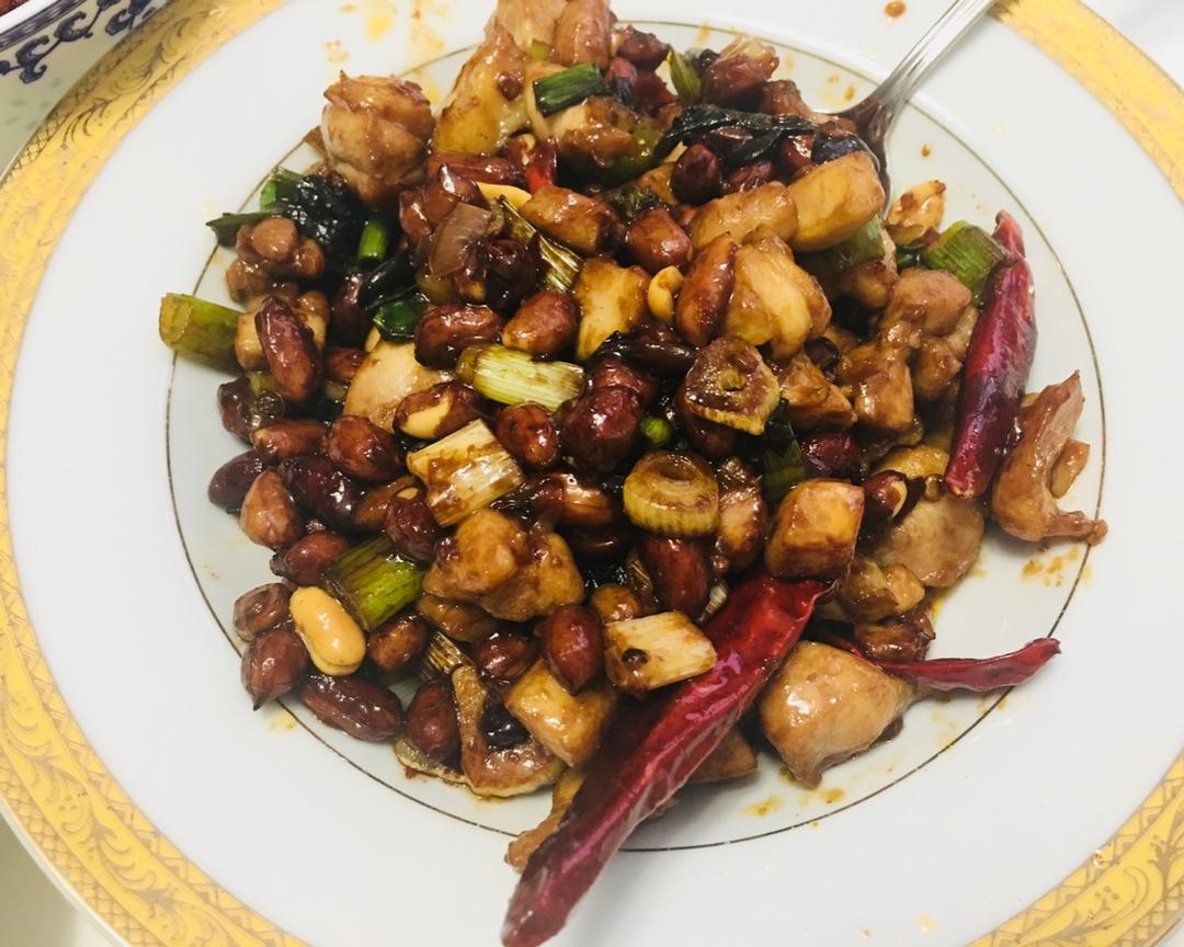宫保鸡丁，照着做好吃哭