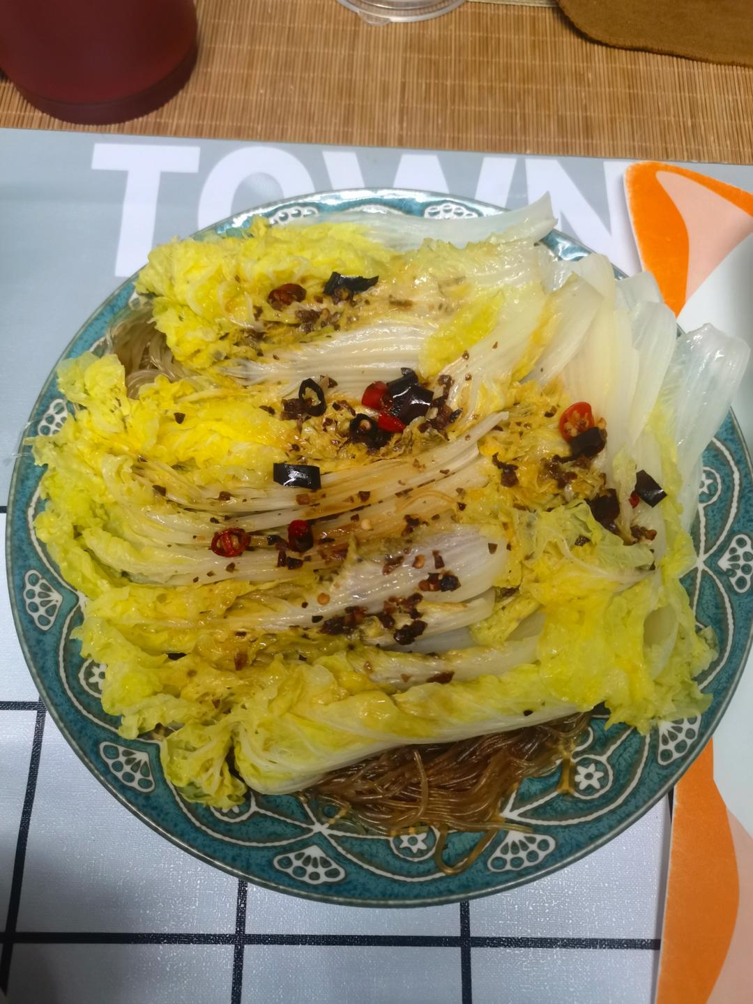 蒜蓉粉丝娃娃菜
