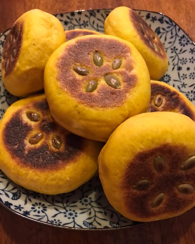香酥南瓜红豆饼