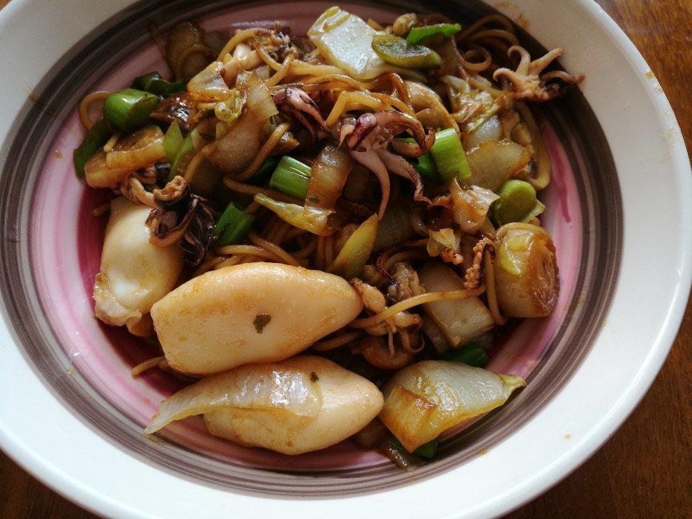 越夜越美味的深夜快手炒面