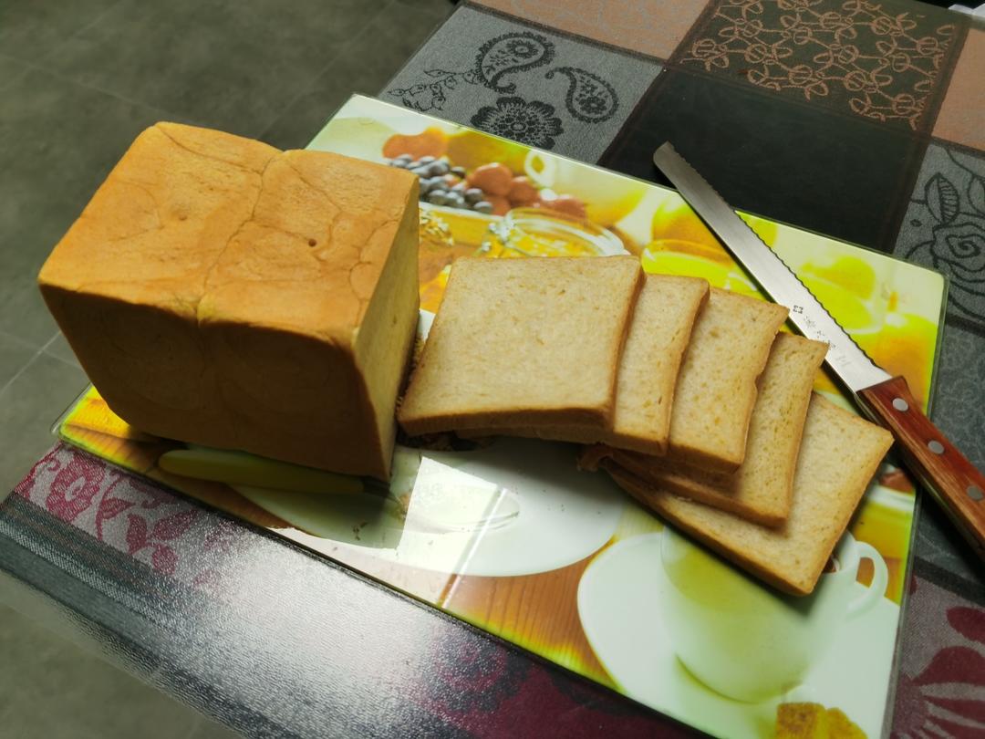 全麦吐司（一次性发酵，简单省时）
