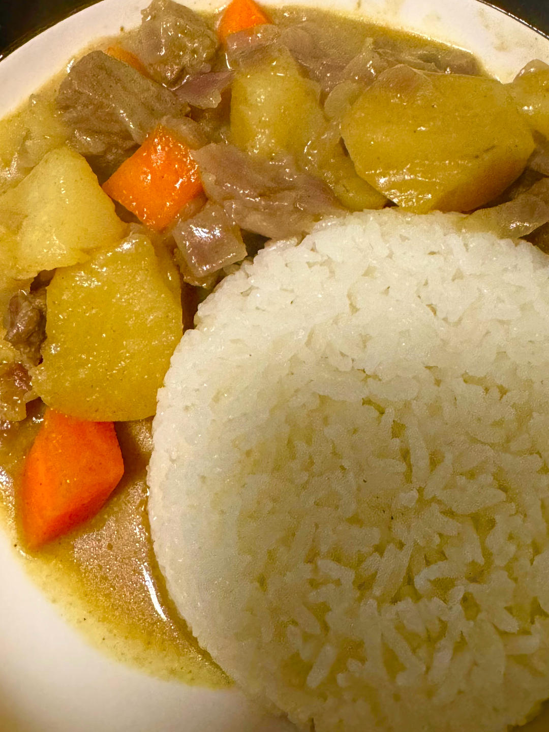 咖喱土豆牛肉