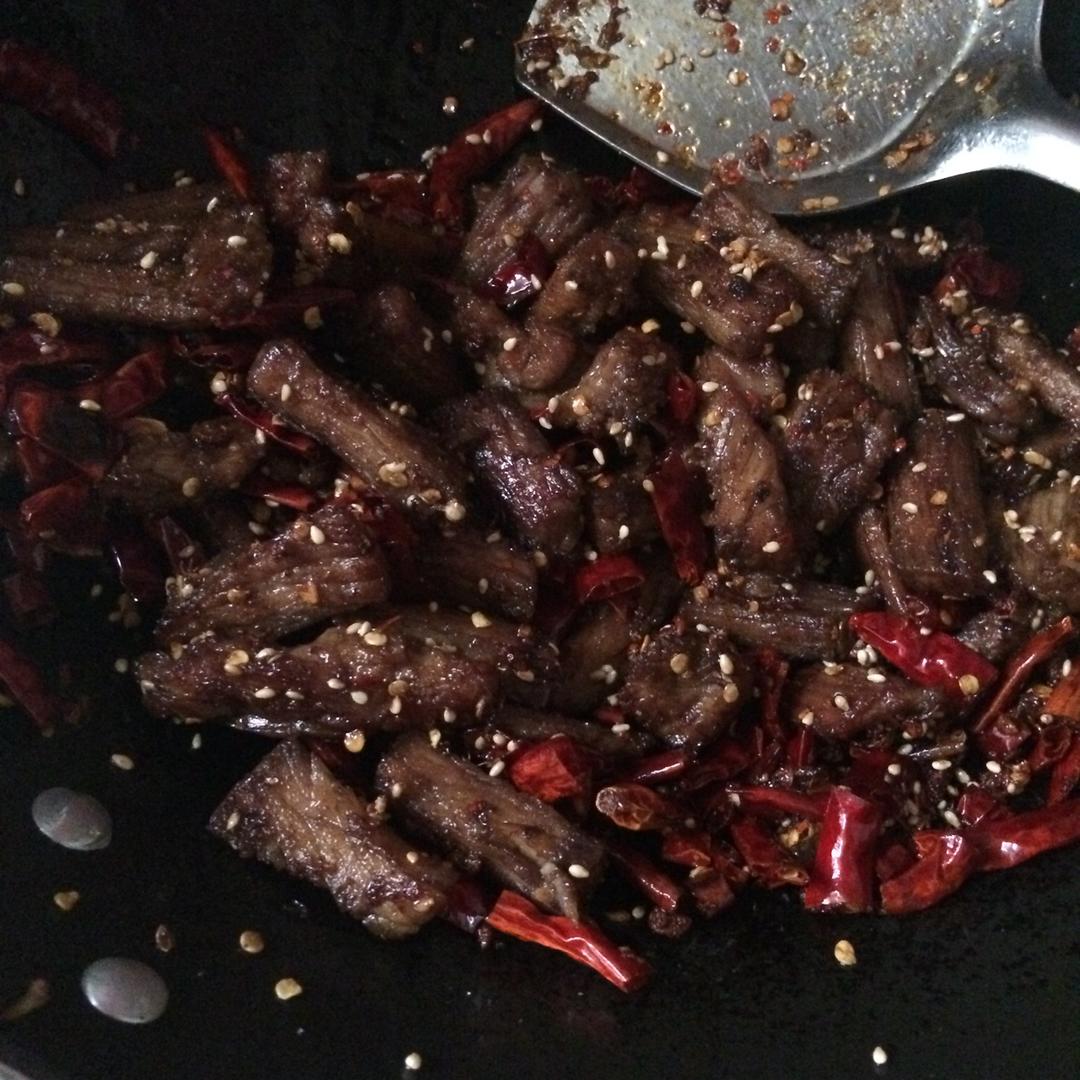 四川小吃—麻辣牛肉干