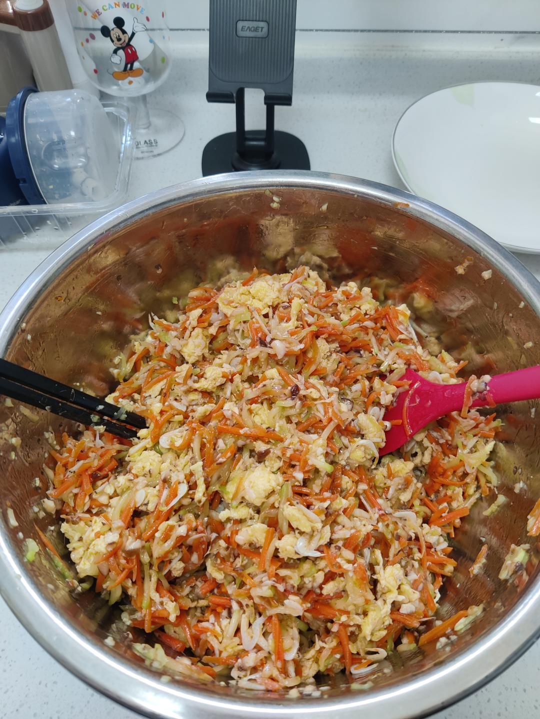 素饺子的极致美味 西葫芦鸡蛋饺子