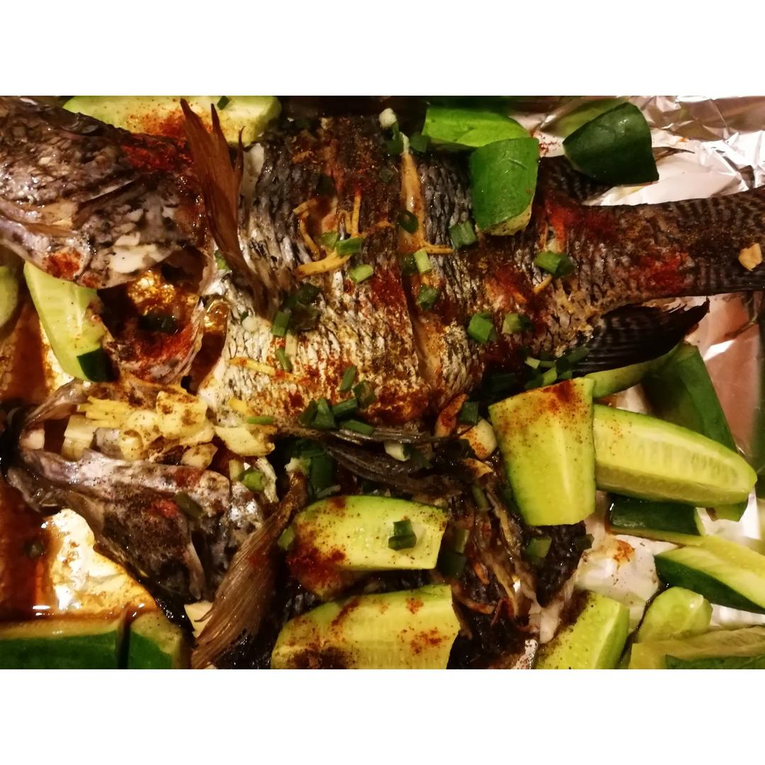 香辣烤鱼-烤箱版