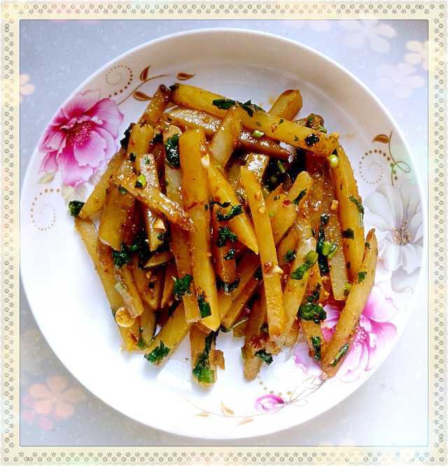凉拌土豆条