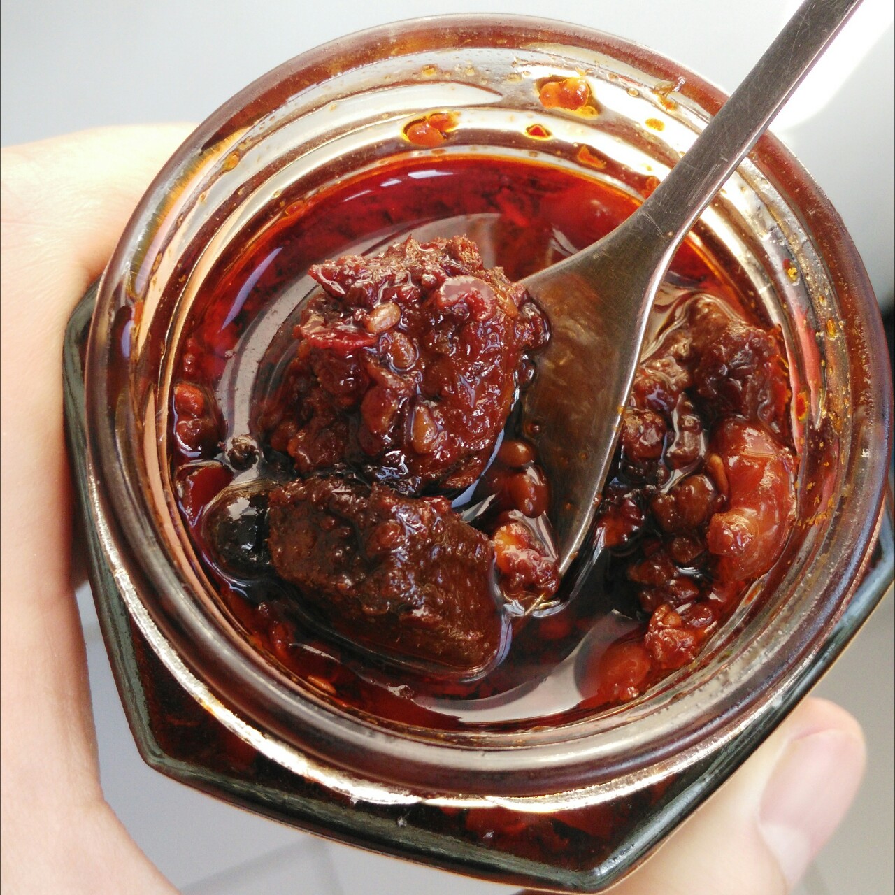 卞冬儿做的自制牛肉酱