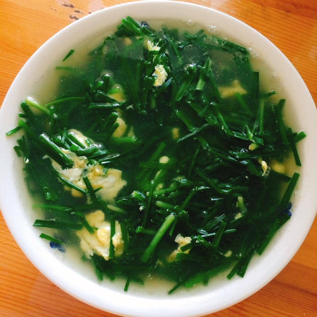 韭菜蛋汤