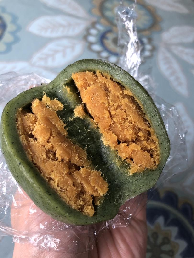 网红咸蛋黄肉松青团 玛捷斯magimix