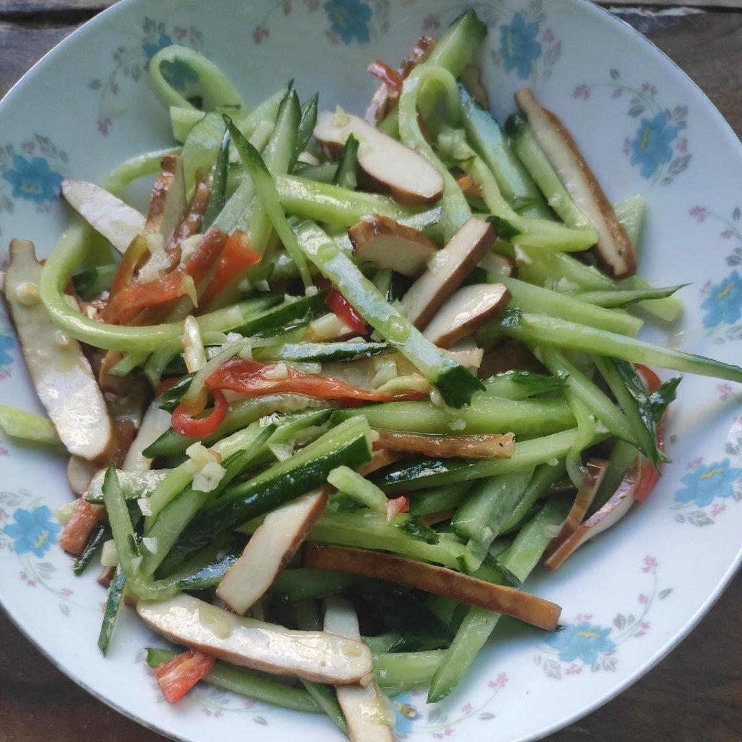 凉拌黄瓜豆干