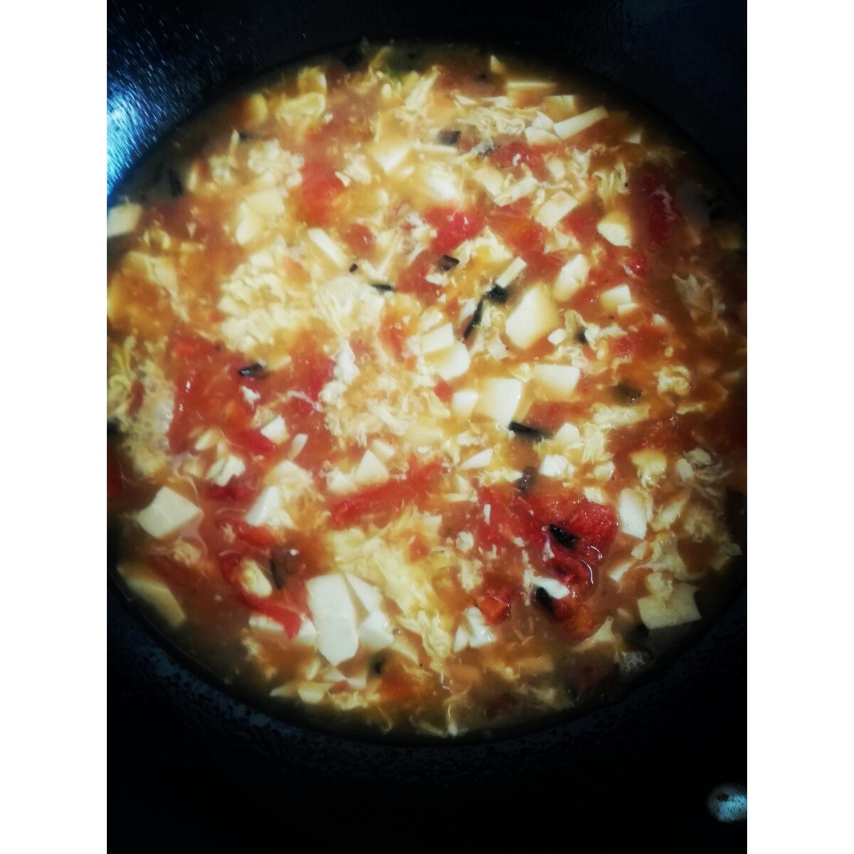 【减脂达人】高蛋白低碳水の好味番茄豆腐羹