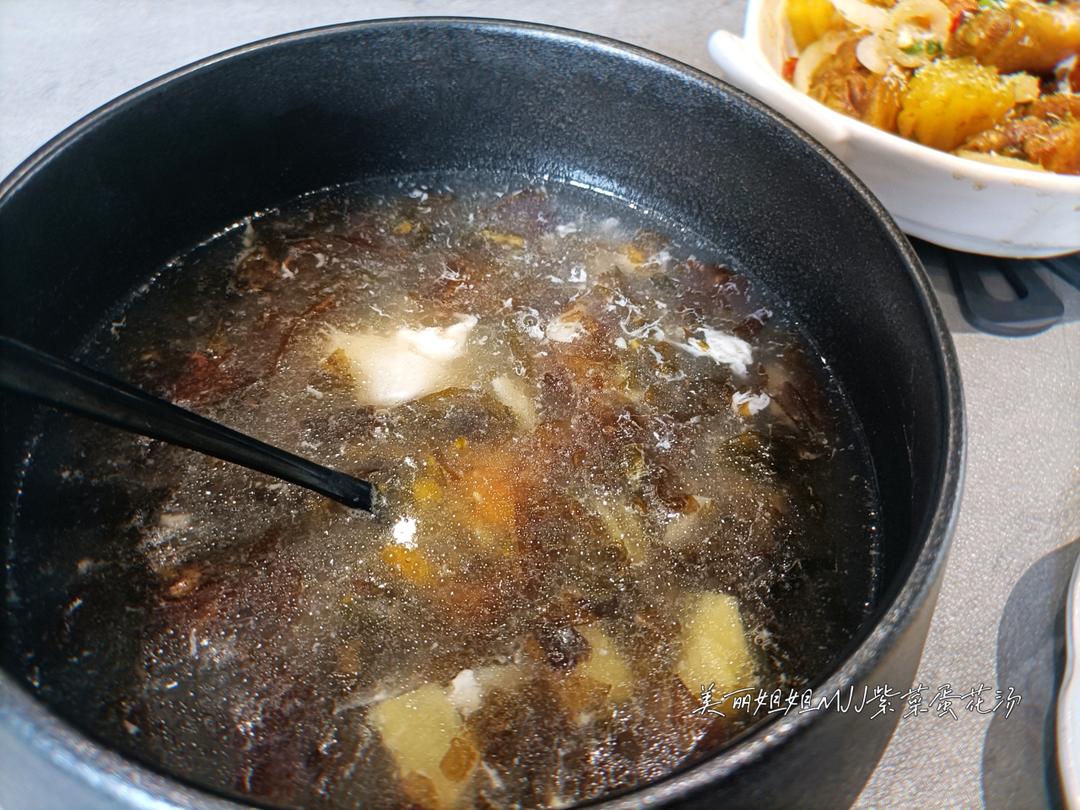 海藻（紫菜）鸡蛋汤