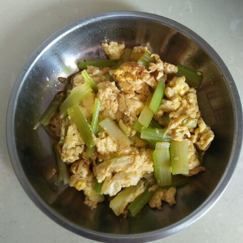 秋葵炒鸡蛋