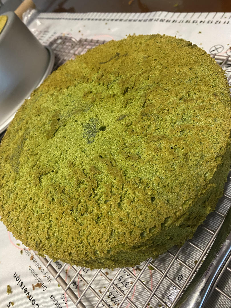 🍵清新治愈抹茶戚风——不容易消泡的秘密