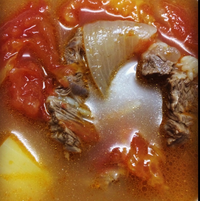 番茄牛腩(这样做牛肉不会老哦）