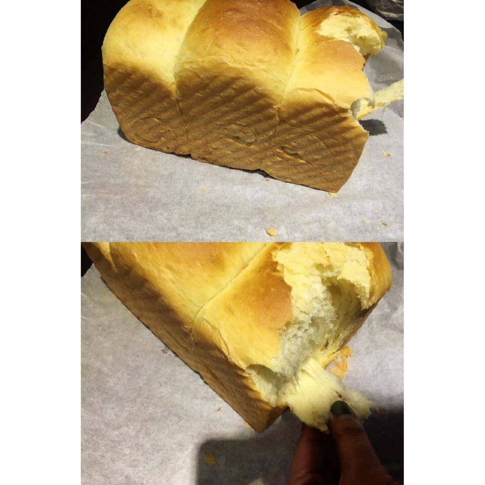 夺命软吐司(๑´ڡ`๑)超软拉丝极速方便的一次发酵吐司