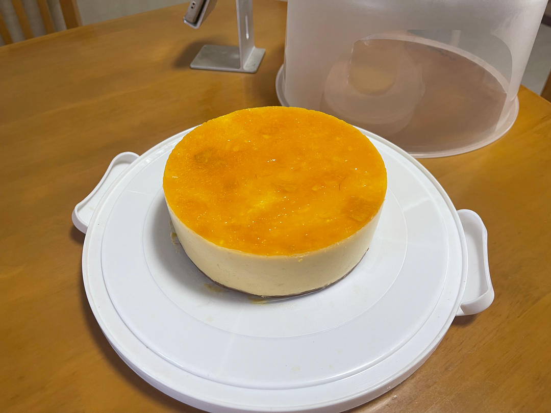 【视频】芒果慕斯（6寸） | 含镜面果胶配方