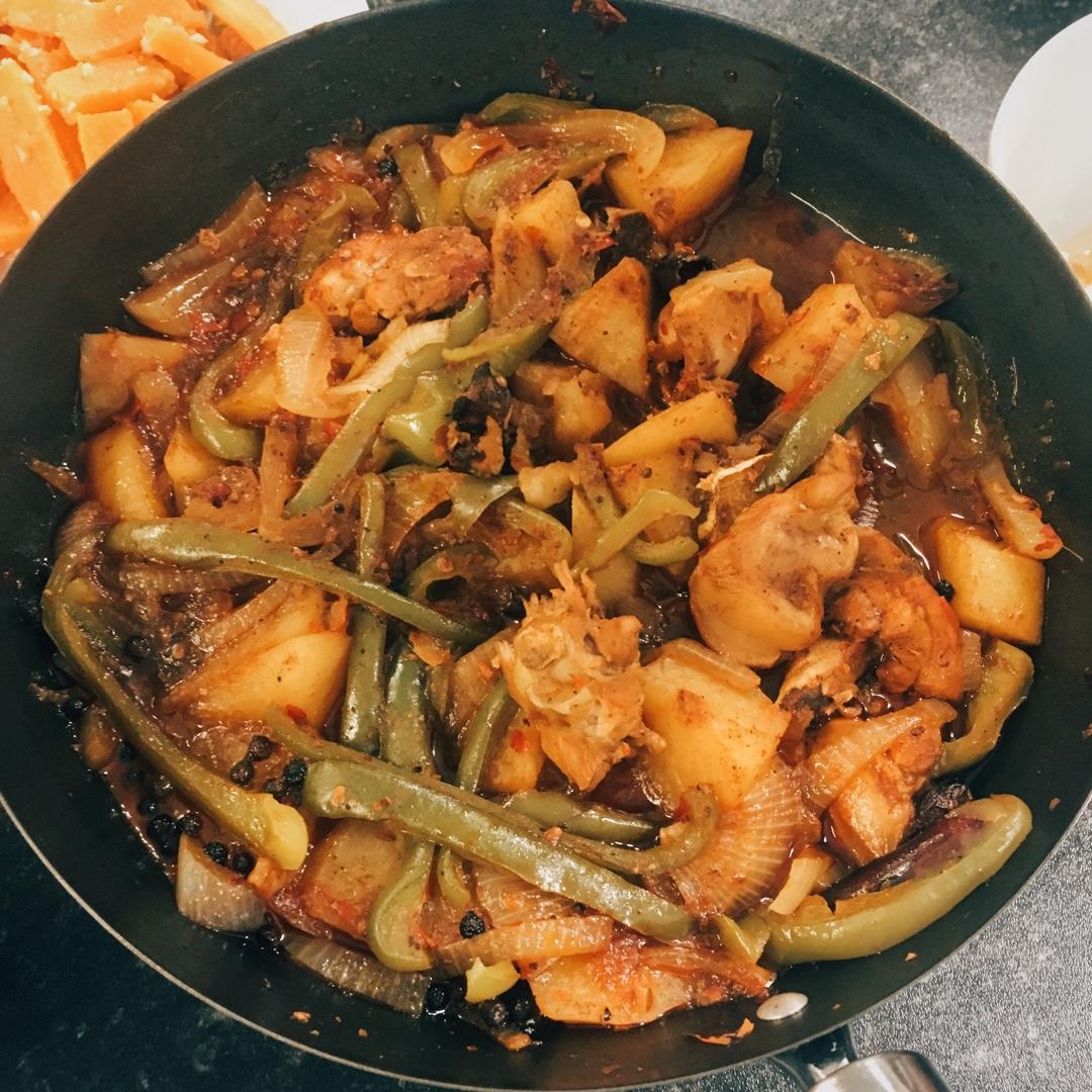 超下饭的新疆大盘鸡
