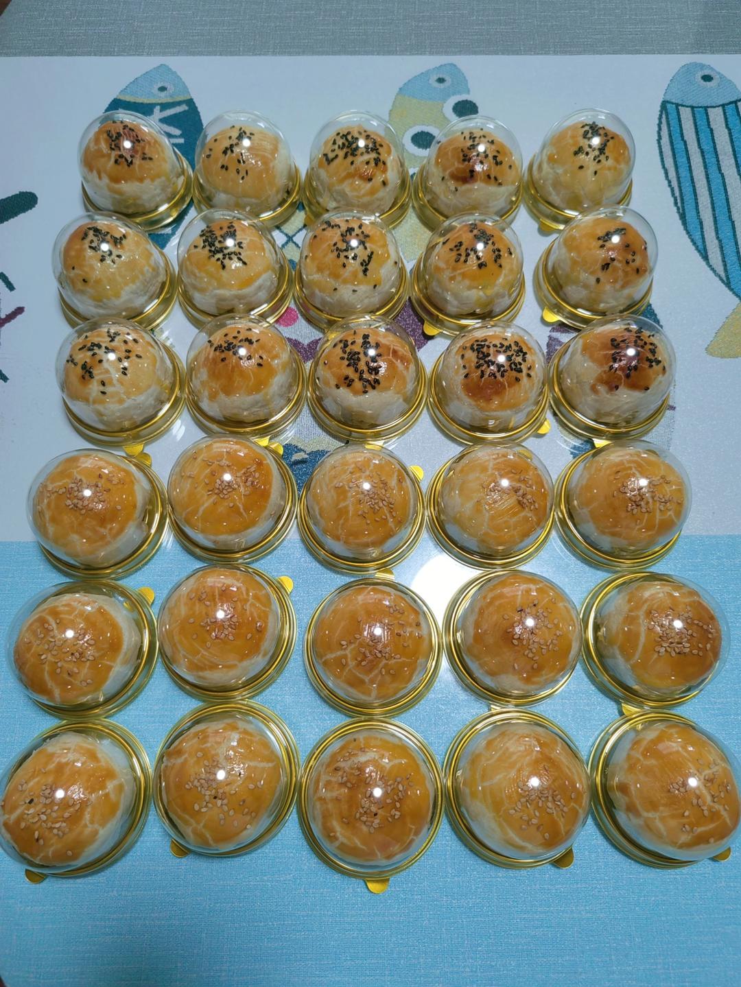 巨好擀的黄油版蛋黄酥