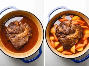 经典美式料理—Pot Roast的做法 步骤5